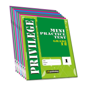 Mini Practice Tests - Privilege Grade 12 - YDS Publishing Mini Practice Tests - Privilege Grade 12