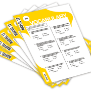 Vocabulary Worksheets - Marvel Grade 12 - YDS Publishing Vocabulary Worksheets - Marvel Grade 12